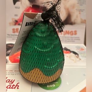 Bark Box Super Chewer O Christmas Treet Dog Toy